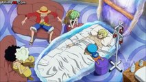 One Piece Funny Moment Sanji finds out who donated blood for him