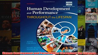 Download PDF  Human Development and Performance Throughout the Lifespan FULL FREE