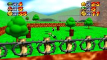 Lets Play Super Mario 64 Multiplayer - Part 4 - Mit Freude an die 100 Münz-Missionen!