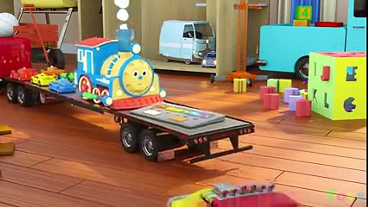 Learn Colors and Race Cars with Max, Bill and Pete the Truck - TOYS (Colors and Toys for Toddlers)
