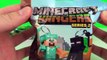 Minecraft Surprise Blind Bags Hangers Series 2 Keychain Figures Toys Opening Steve Alex Wolf