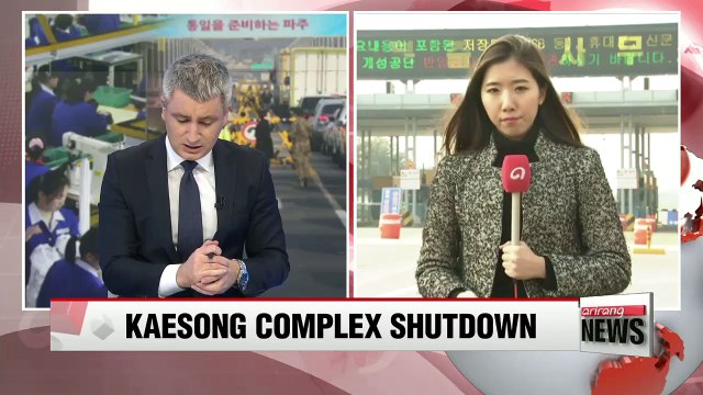 S. Korean workers begin withdrawal from inter-Korean Kaesong complex