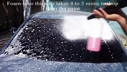 MTM hydro foam lance car wash 2016