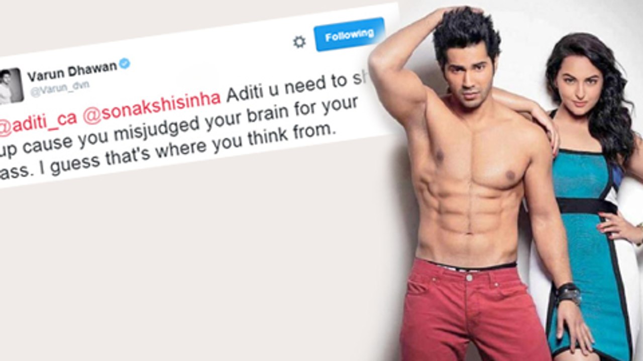 Fans Target Sonakshi Sinha; Varun Dhawan Protects! | Twitter War