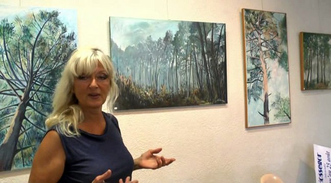 ÉTÉ 2015 - HOSSEGOR - 13 AOUT 2015 - MICHOU W-D.D. INTERVIEW MAUD VOITURIER.