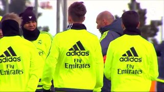 TRAINING - Nacho and Keylor Navas shine in Real Madrid training session