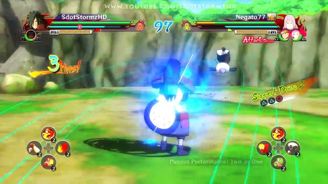 NARUTO SHIPPUDEN™ Ultimate Ninja STORM Revolution - Online Madara Uchiha Gunbai VS Kushina Uzumaki Lady Chiyo RankedPlayer
