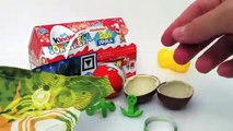 Kinder Surprise Eggs Unboxing Christmas Eggs toy gift - Kinder sorpresa huevo juguete rega