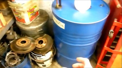 Simple Free Shop Heat: Clean Burn Waste Oil Furnace