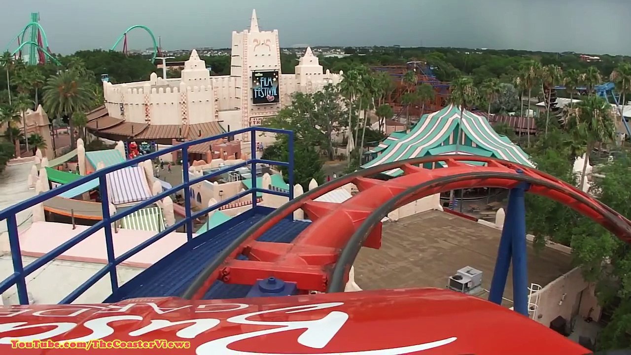 Scorpion Front Seat (HD POV) On-Ride Busch Gardens Africa Tampa Florida Roller Coaster