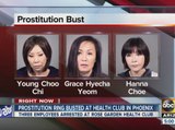 Prostitution ring busted at health club in Phoenix