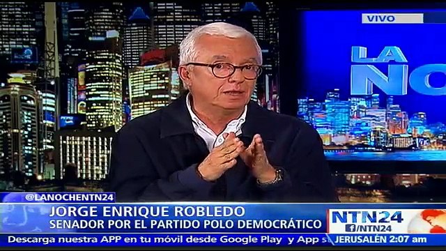 Queremos la paz, pero sin armas y sin proselitismo armado : Samuel Hoyos a NTN24