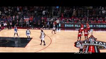 Stephen Curry makes a Half Court Shot at the 2016 NBA All Star Game (Best Angle) [HD]