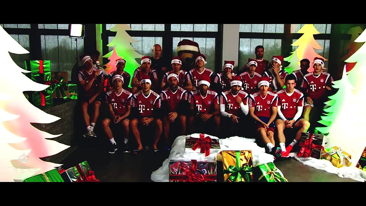 Football Players Wishes You a Merry Christmas!