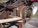 Bilim Adamları Bu Odun Kırma Makinasını Tartışıyor (^.^) Video