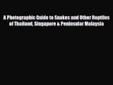 Download A Photographic Guide to Snakes and Other Reptiles of Thailand Singapore & Peninsular