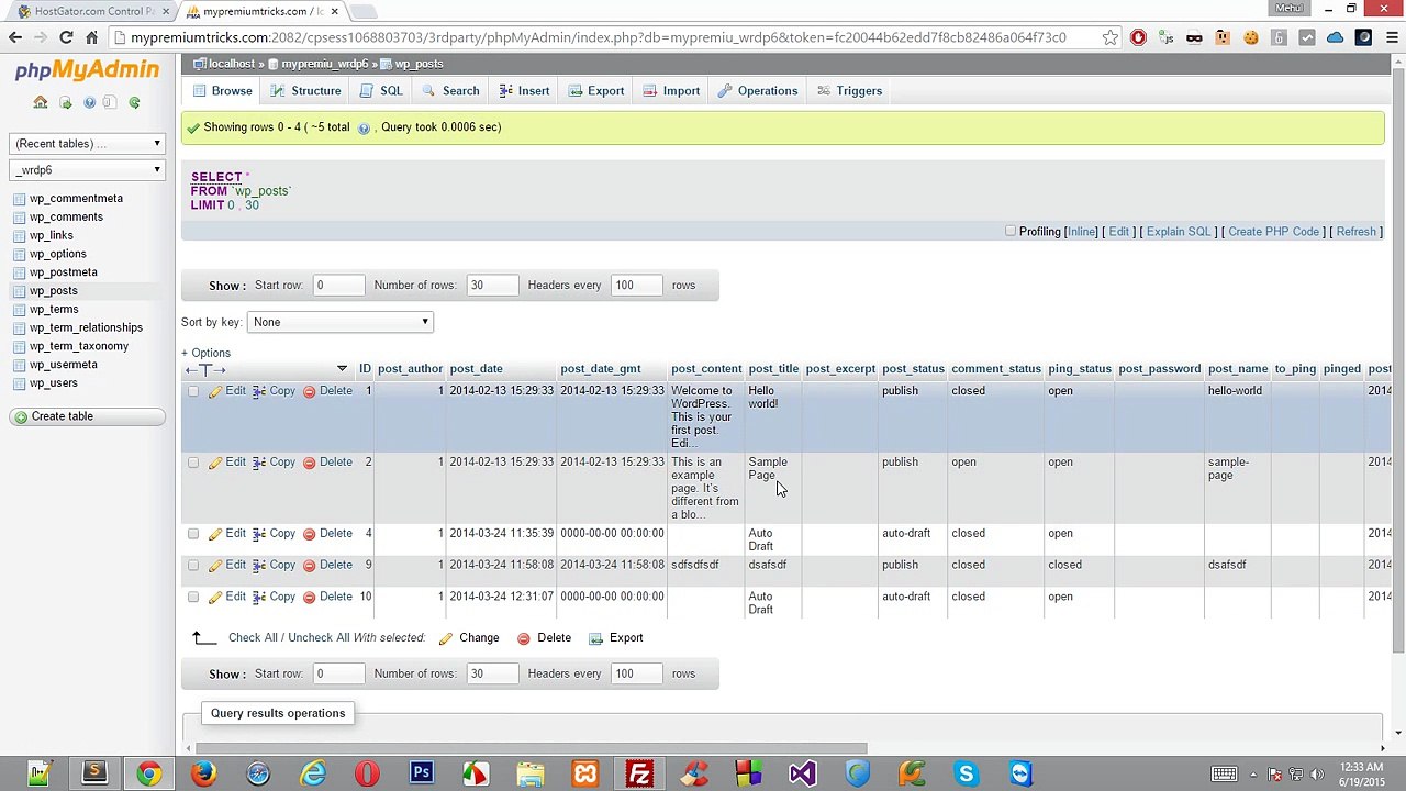 How To Manually Backup Wordpress Blog