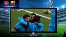 ARSENAL VS BARCELONA 0-2 ALL GOALS UEFA CHAMPIONS LEAGUE 2016 (FULL HD)