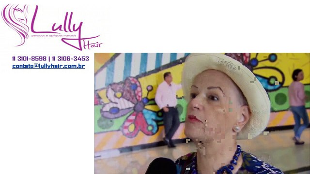 Lully Hair - Jornal da Record 23/01/2016 - Peruca para quimioterapia