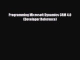 [PDF] Programming Microsoft Dynamics CRM 4.0 (Developer Reference) Download Full Ebook