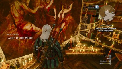 THE WITCHER 3 WALKTHROUGH PART 49 - LADIES OF THE WOOD