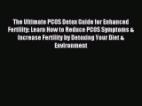 Read The Ultimate PCOS Detox Guide for Enhanced Fertility: Learn How to Reduce PCOS Symptoms