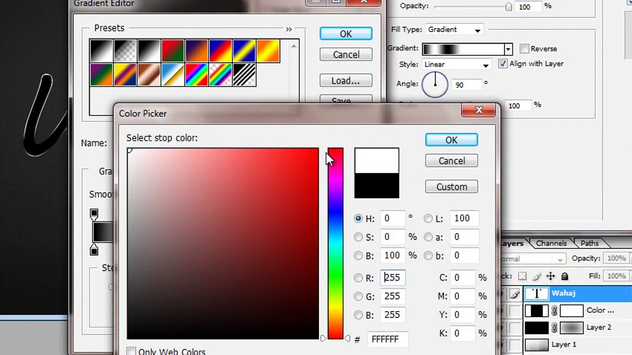 How To Create Golden Text Effect In Photoshop