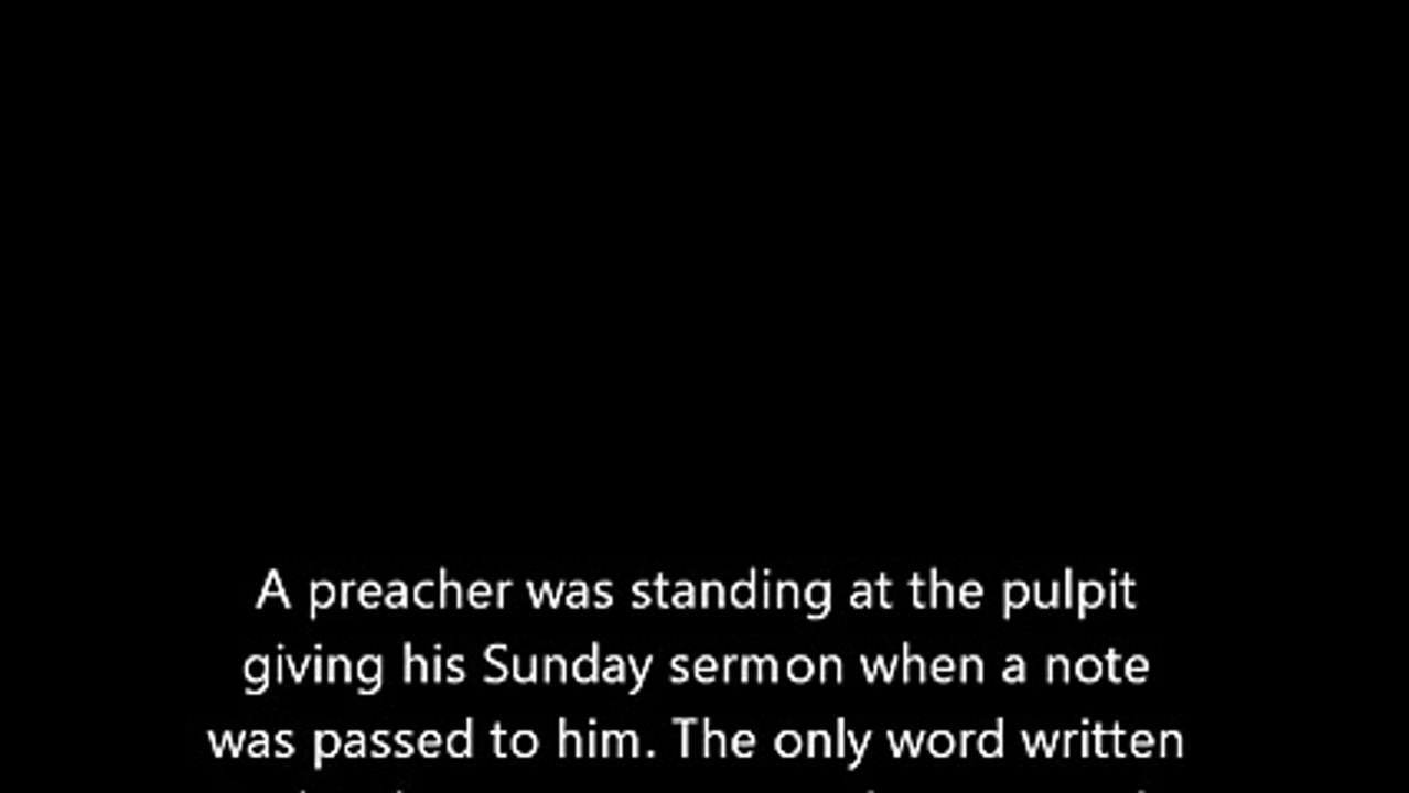 Preacher Joke