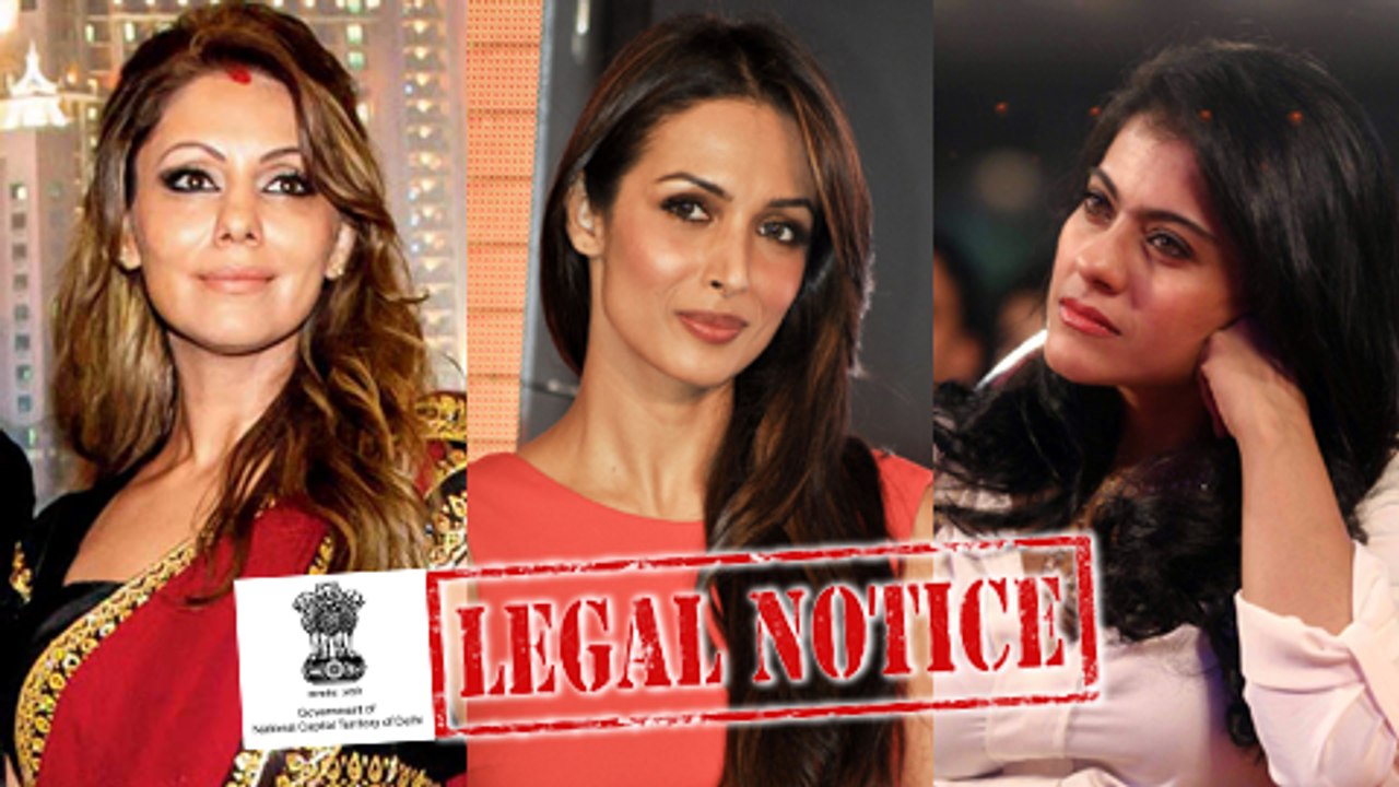 Gauri Khan, Kajol, Malaika Arora Khan Gets Legal Notice From Delhi Government
