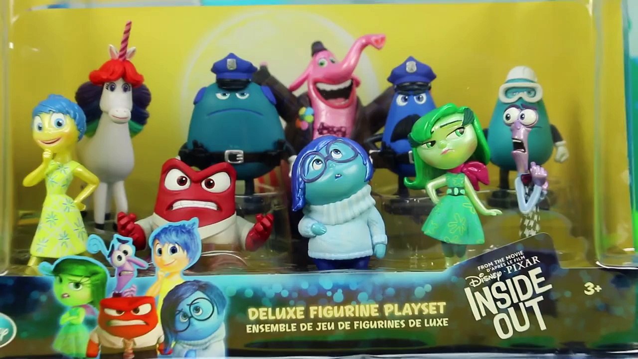 Disney Pixar Inside Out Deluxe Figure Play Set Review. DisneyToysFan