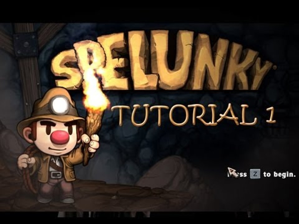 Spelunky-Tutorial 1 PC Gameplay Part 1
