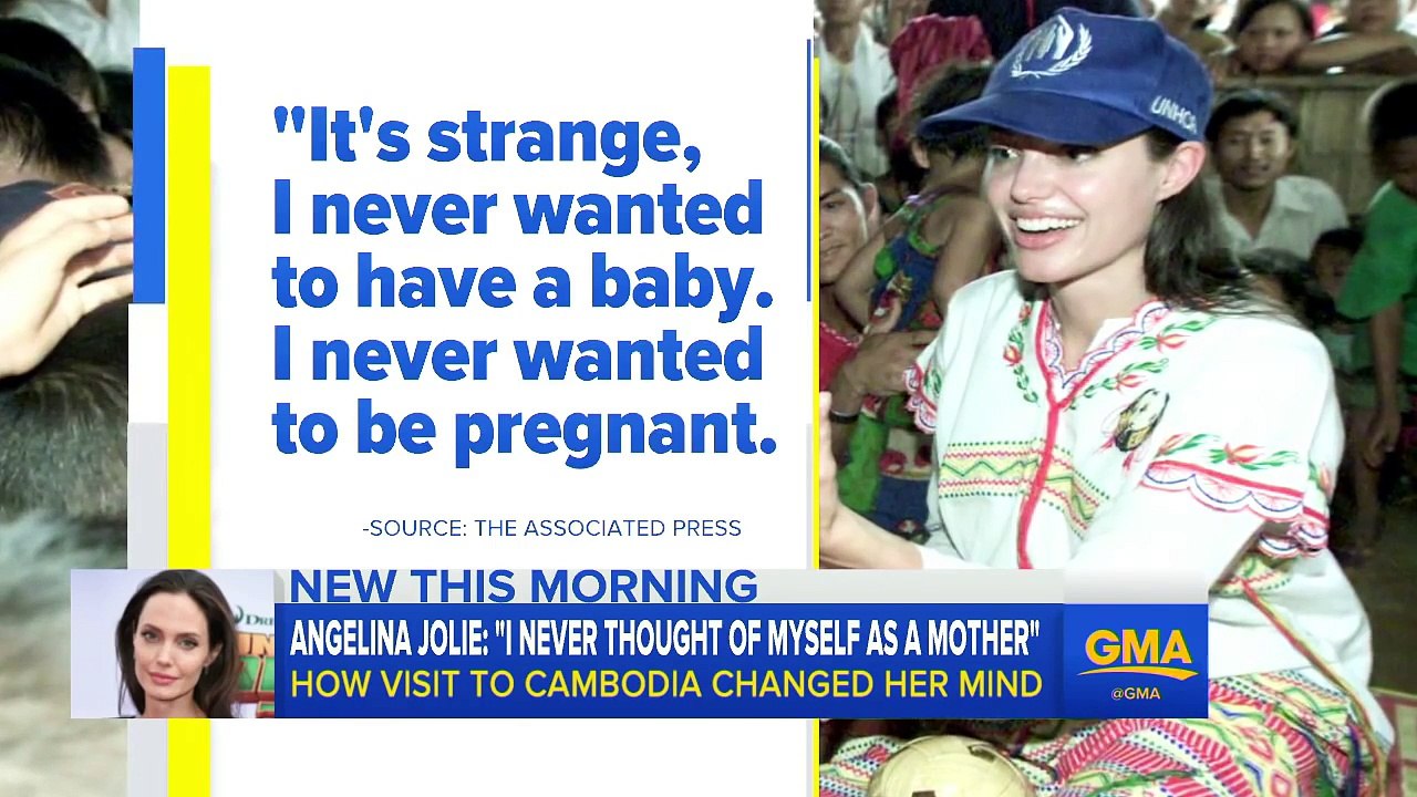 Why Angelina Jolie Changed Her Mind About Motherhood