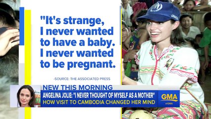 Why Angelina Jolie Changed Her Mind About Motherhood