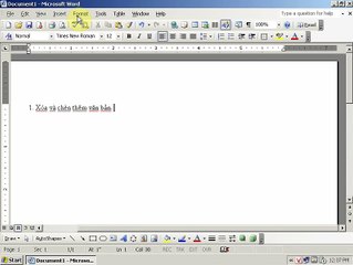 BÀI 4 - CHỈNH SỬA VĂN BẢN