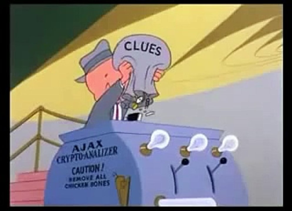 Porky and Daffy - Rocket Squad 1956 - UNIVAC