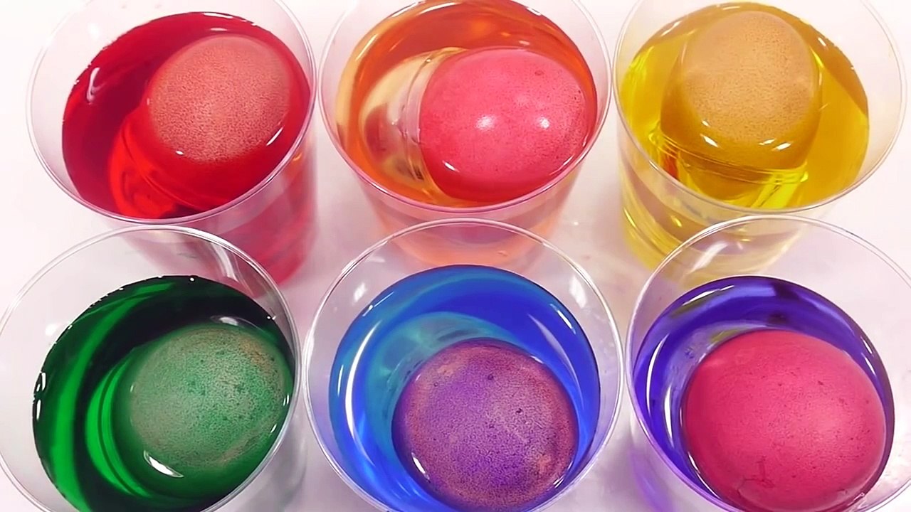 How To Make Rainbow Colors Egg Learn the Recipe DIY 무지개 칼라 계란 만들기 팜�