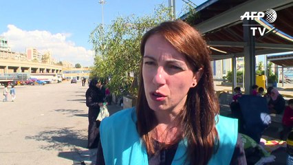 Le port du Pirée s'est transformé en camp de réfugiés