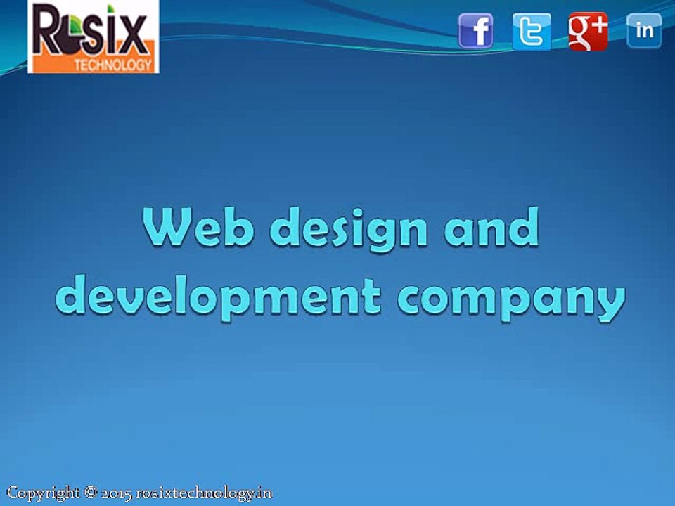 Web Design and Development Company