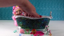 Shopkins Shoppies Orbeez Surprise Bathtub Hidden Toys Episode 1 | PSToyReviews