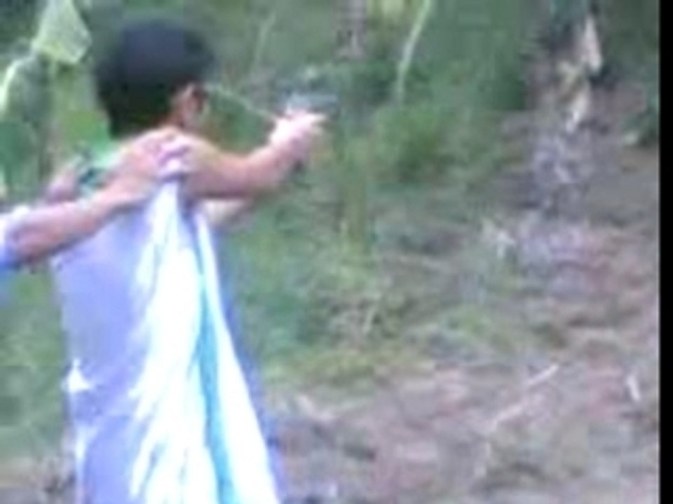 FIRING A MK.45 HANDGUN