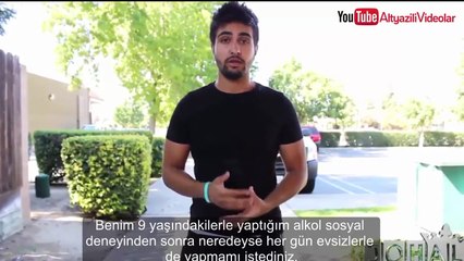 Evsizlere Alkol Aldırma - Sosyal Deney