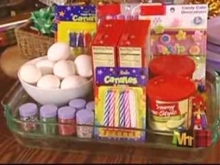 Charm School: Baking Mo's Birthday Cake