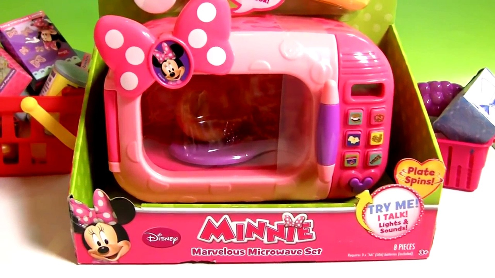 minnie mouse toy microwave