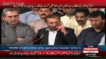 Check Out Bongi Of Farooq Sattar In Press Conference