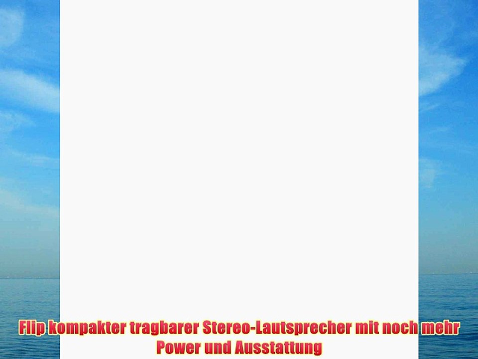 JBL Flip 2 Kleiner Tragbarer NFC Bluetooth Wireless Aufladbarer Stereo-Lautsprecher mit Integriertem