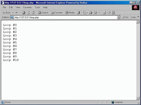 [VIDEO TUTORIAL] PHP & MySQL (Course 14 For Loops and Array)