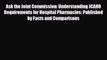 PDF Ask the Joint Commission: Understanding JCAHO Requirements for Hospital Pharmacies: Published