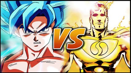 Goku Super Saiyan Blue vs Superman Prime (One Million)