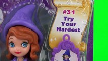 Disney Junior Sofia The First: Sorcery Sofia Mini Doll Toy Review & Unboxing, Mattel