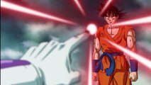 Goku turns Super Saiyan God Super Saiyan (TV Version) Eng Sub